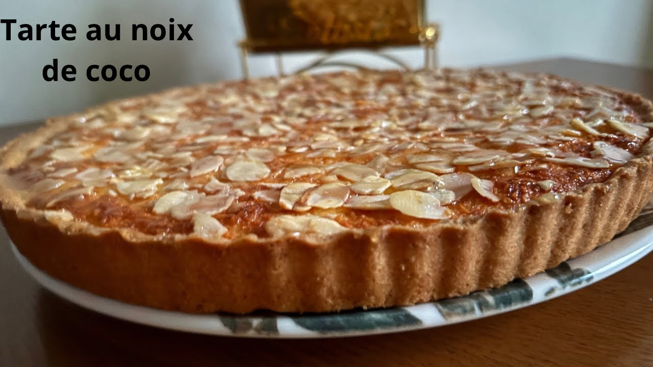 La Meilleure Tarte au noix de coco recette facile et simple