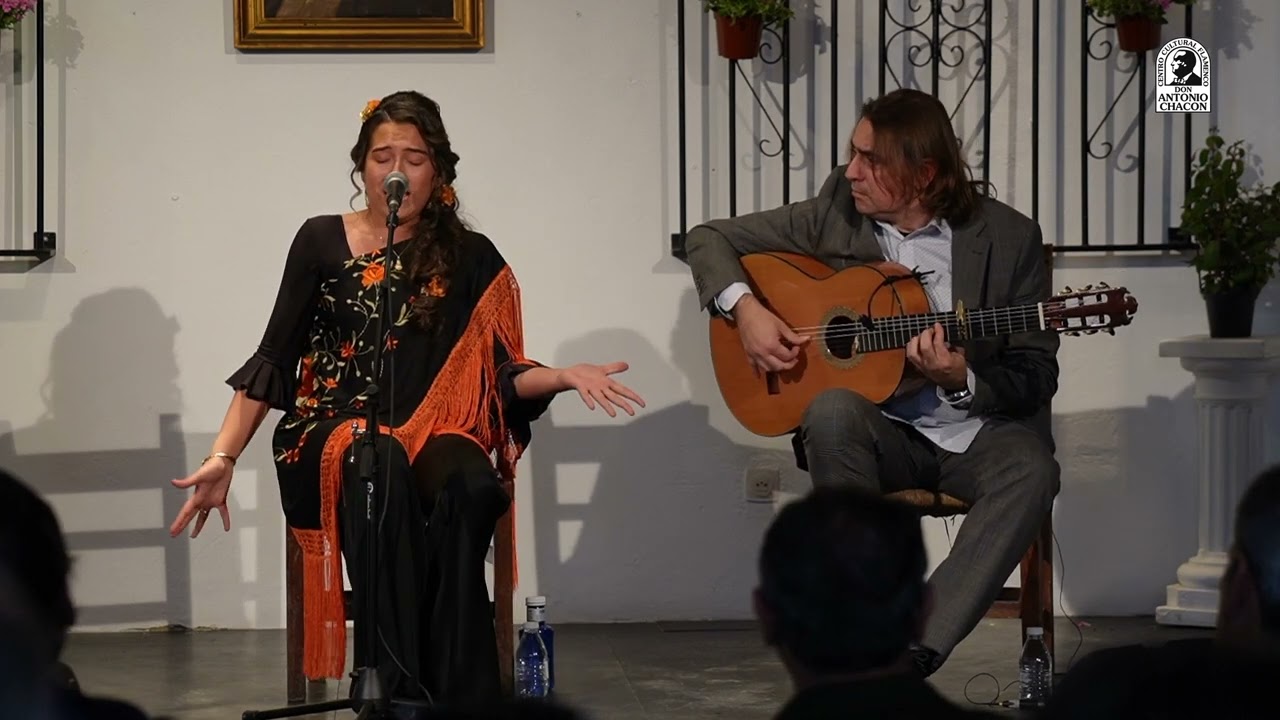 Consuelo Haldón (Seguiriya) en su debut en el CCF Don Antonio Chacón Jerez