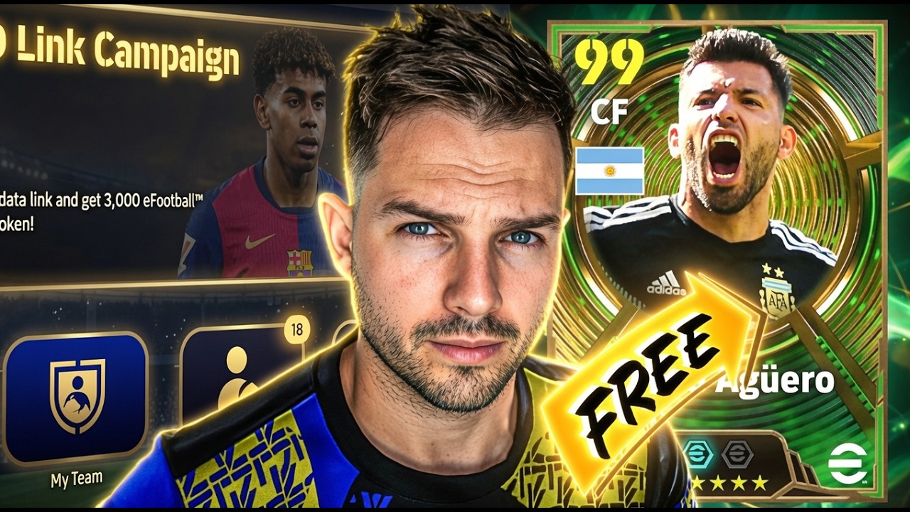 eFootball 2027 Launch Week, FREE AGUERO & NEW UI Video?!