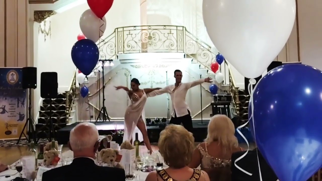 Kyle Taylor & Alisa Margulis Rumba Allied Presidents Dinner