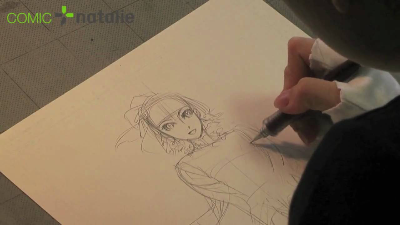 森薫「乙嫁語り」の現場から　その１：下書き