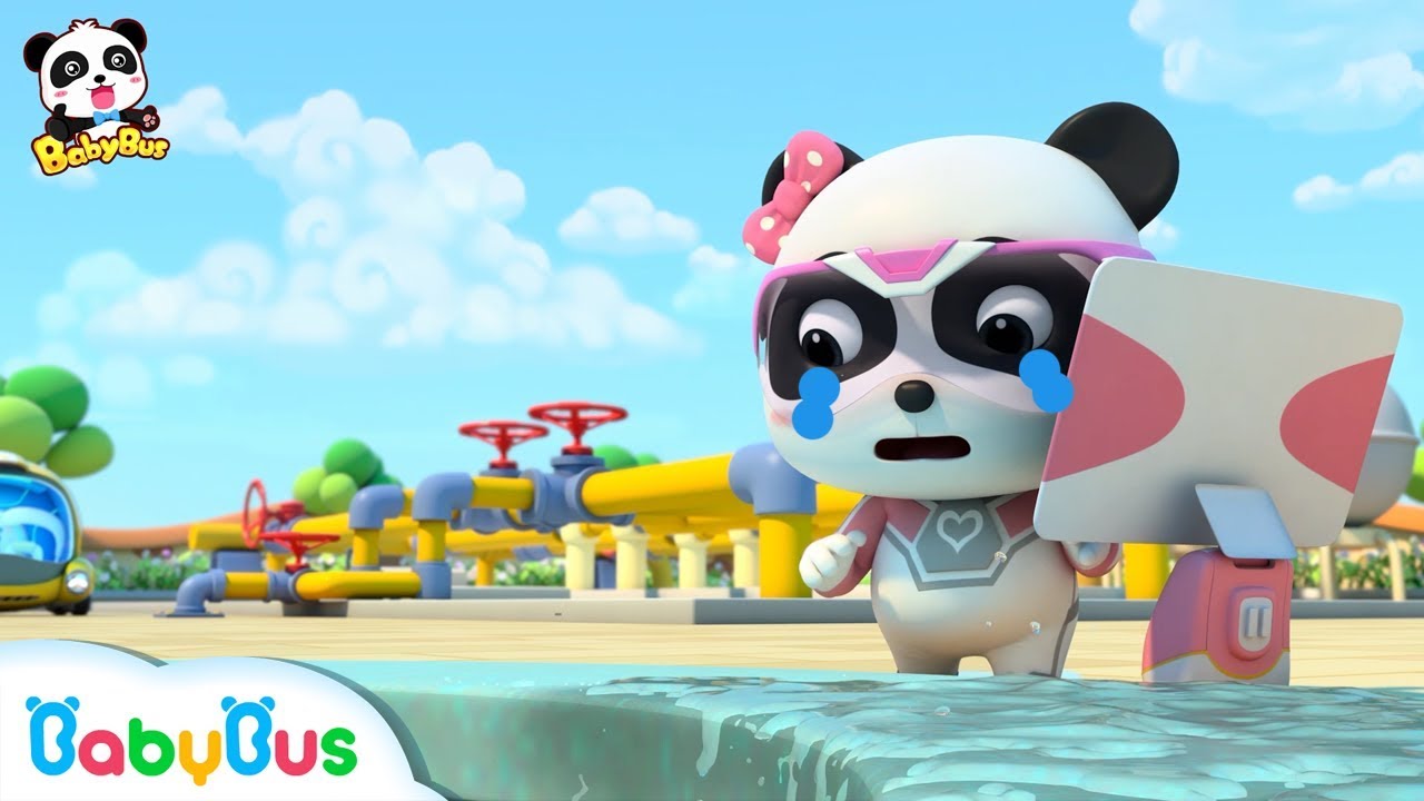 Super Bayi Panda Menyelesaikan Misi Pipa Gas Yang Bocor | Kartun Anak | Bahasa Indonesia | BabyBus