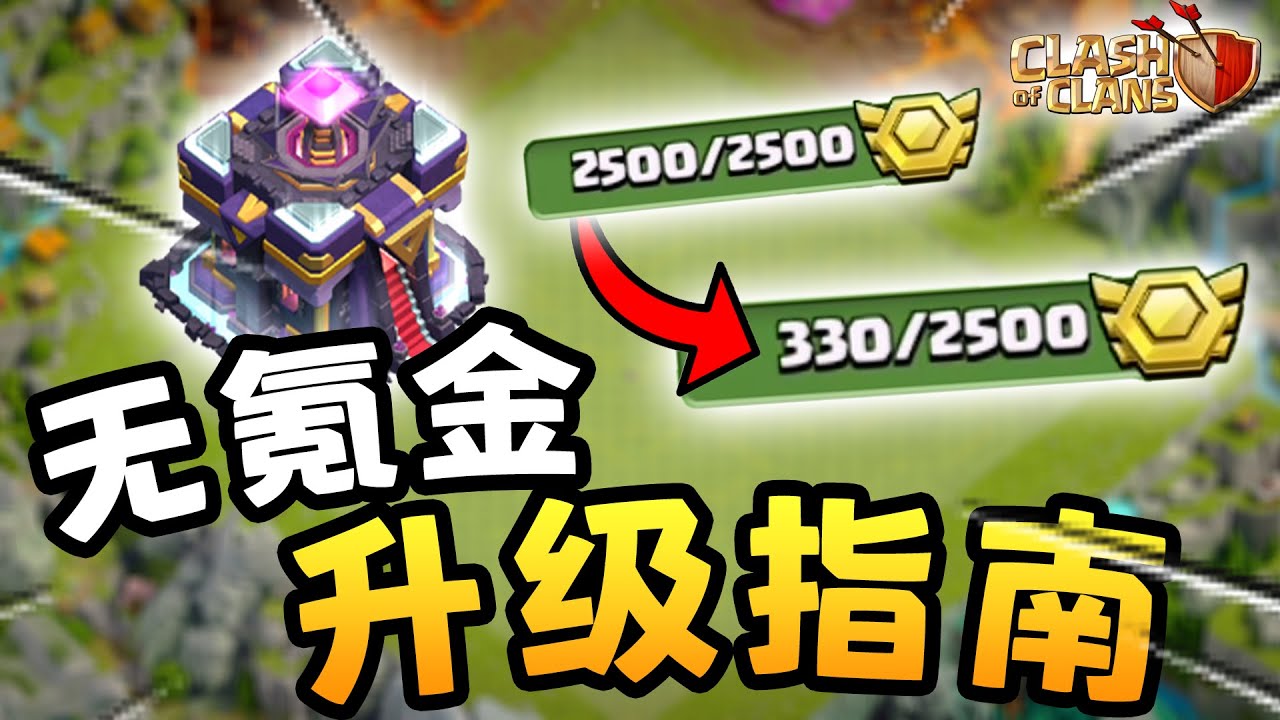 【游戲】15本没氪金升级次序！！你的联赛币 “一二三四五” 好像按到很爽这样哦！！《Clash of Clans 部落衝突》