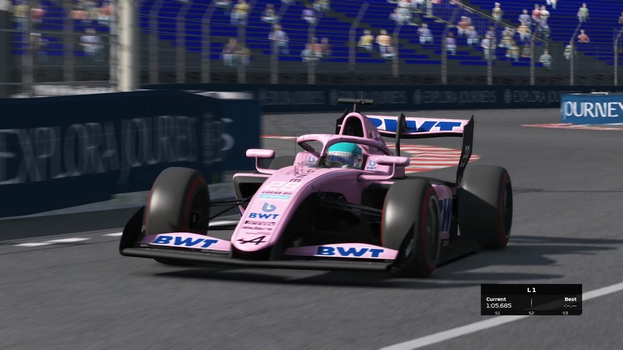 RSS F3 VR ONBOARD MONACO assetto corsa