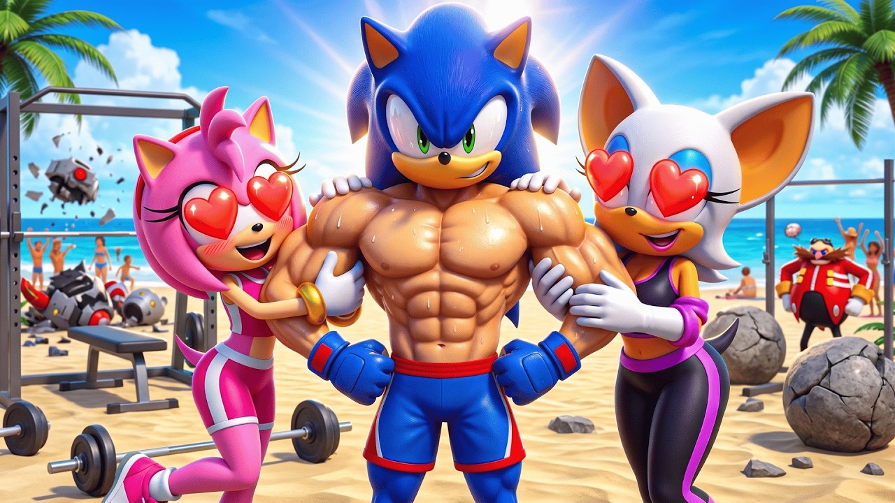 SONIC STORY: Crazy Love: Female fan Amy and Rouge have for Sonic | Sonic the Hedgehog 3