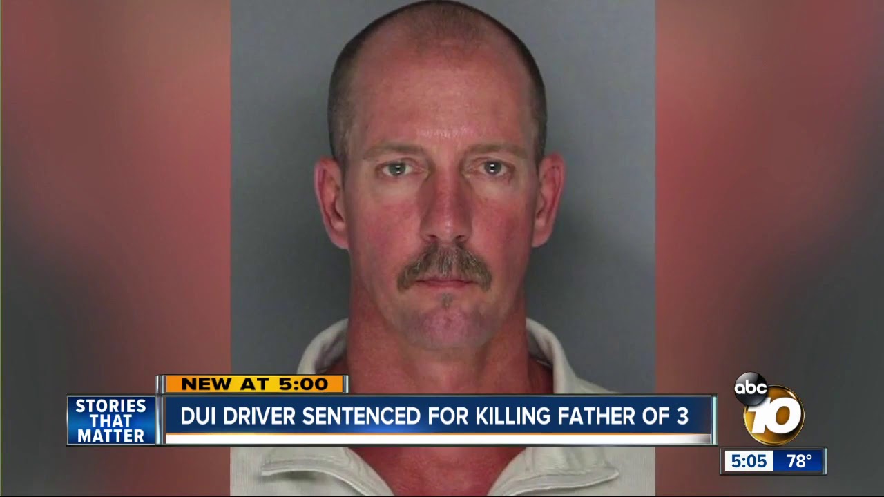 DUI driver sentenced for killing father of 3 on SR-52
