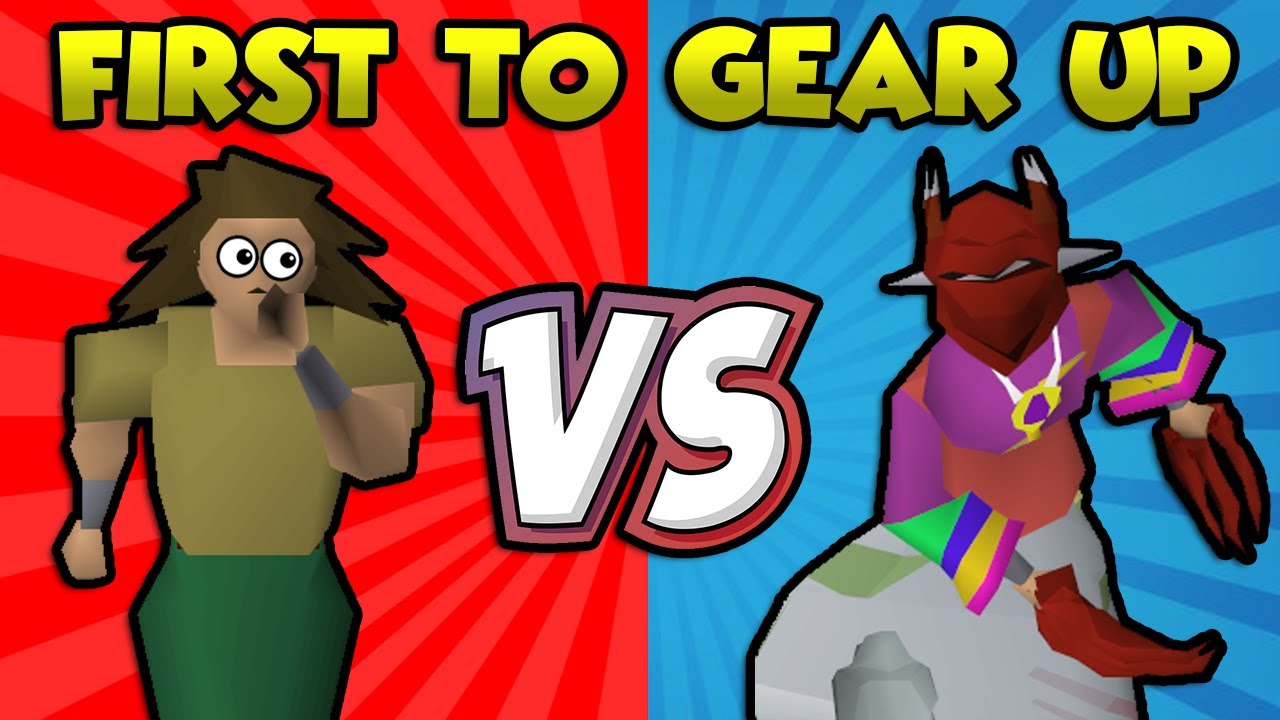 Get a full Gear Setup... Then we fight