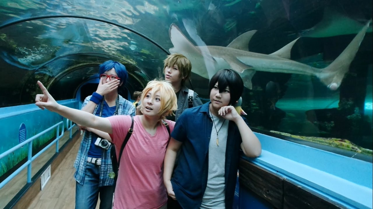 [VLOG] Free! Iwatobi Swim Club Day Out | Cosplay Shoot