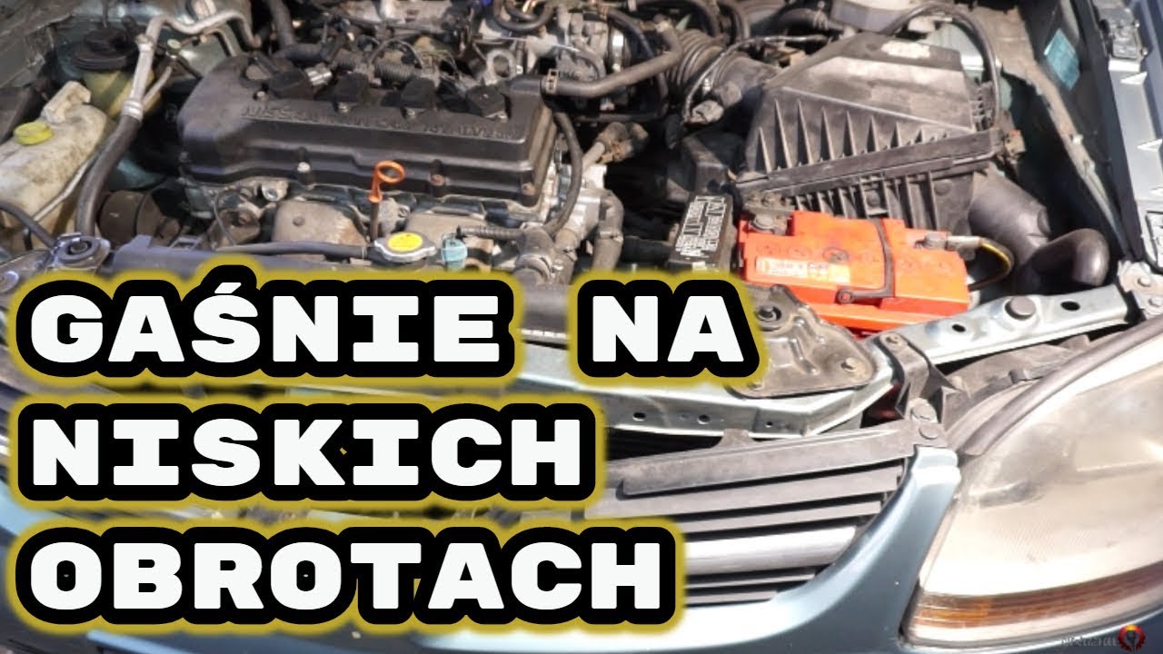 GASNĄCY  NISSAN OGARNIĘTY - KROKOWIEC