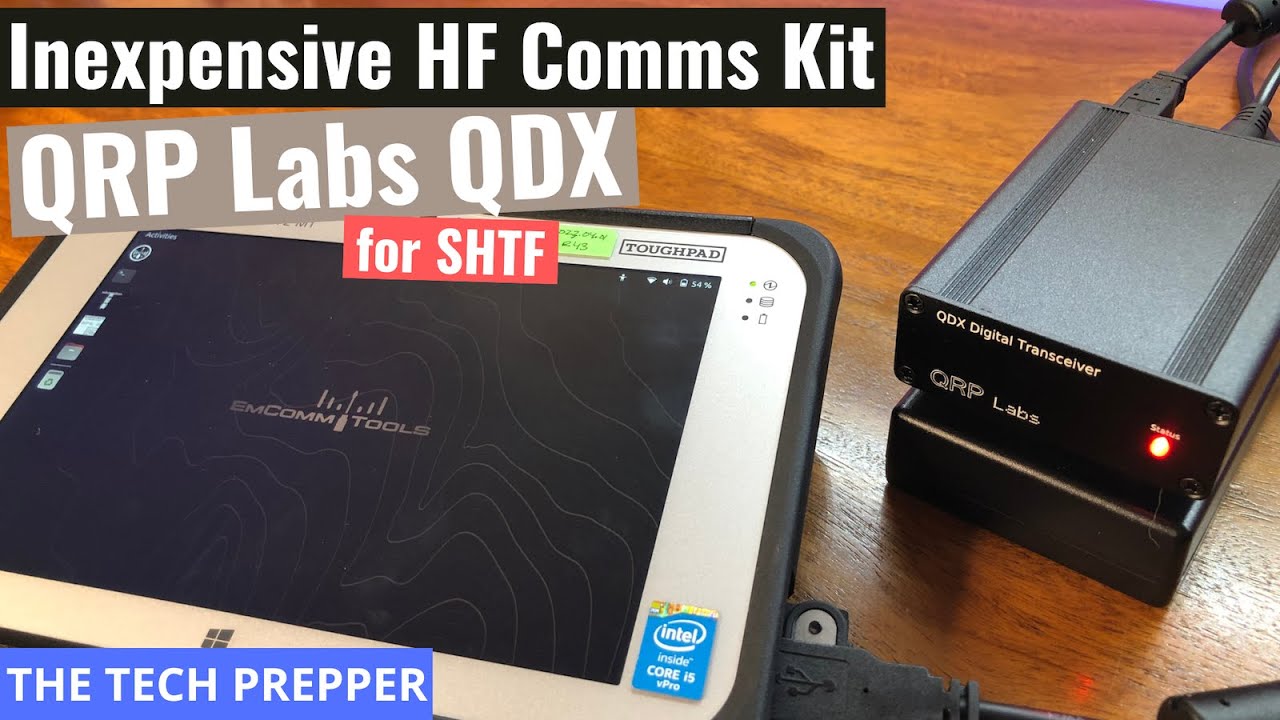 Недорогой комплект цифровой КВ связи: QRP Labs QDX