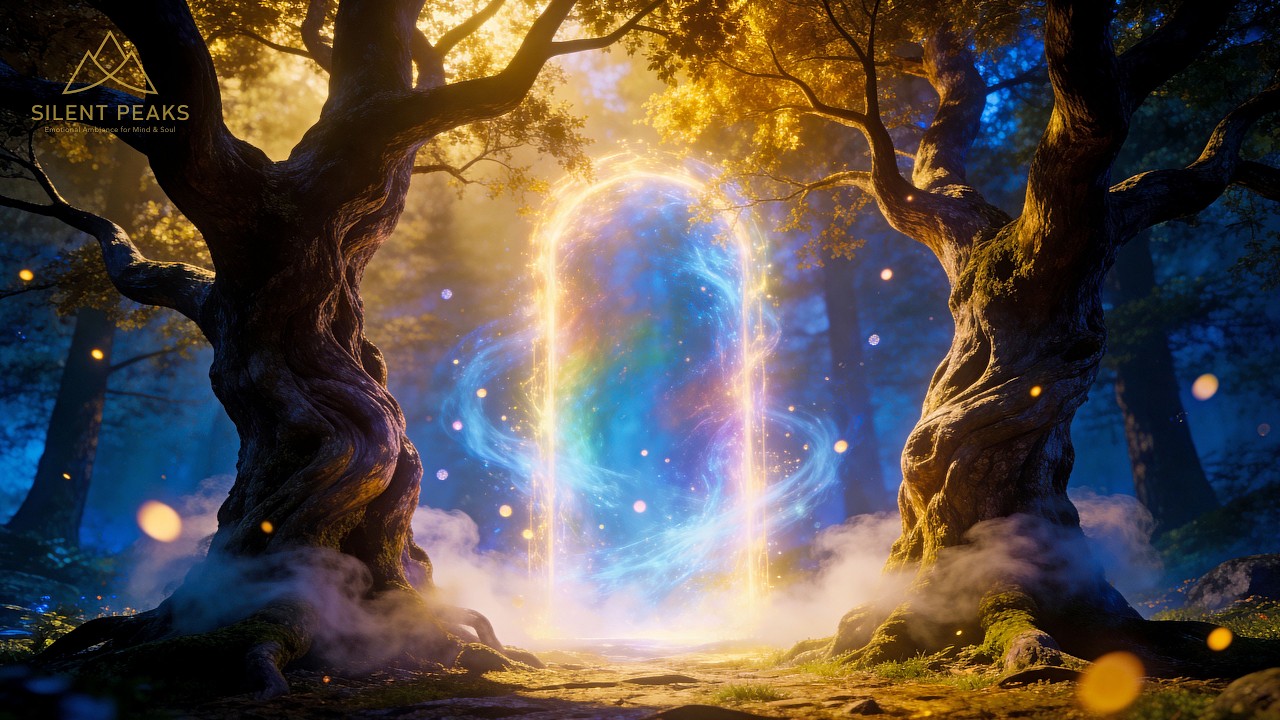 Deep Sleep – Magical Night Portal 🌙 | Soft Piano & Hypnotic Ambient (1 Hour)