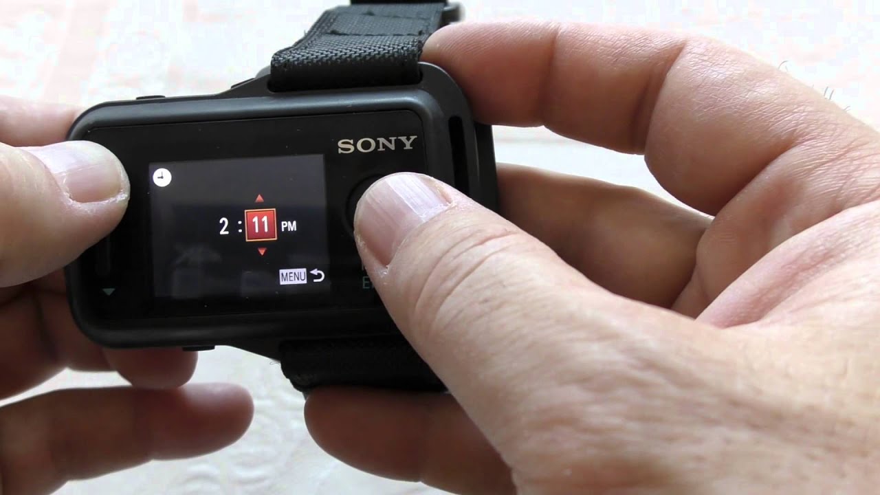 обзор пульта управления Live-View (RM-LVR1) для Sony HDR-AS100v.mp4