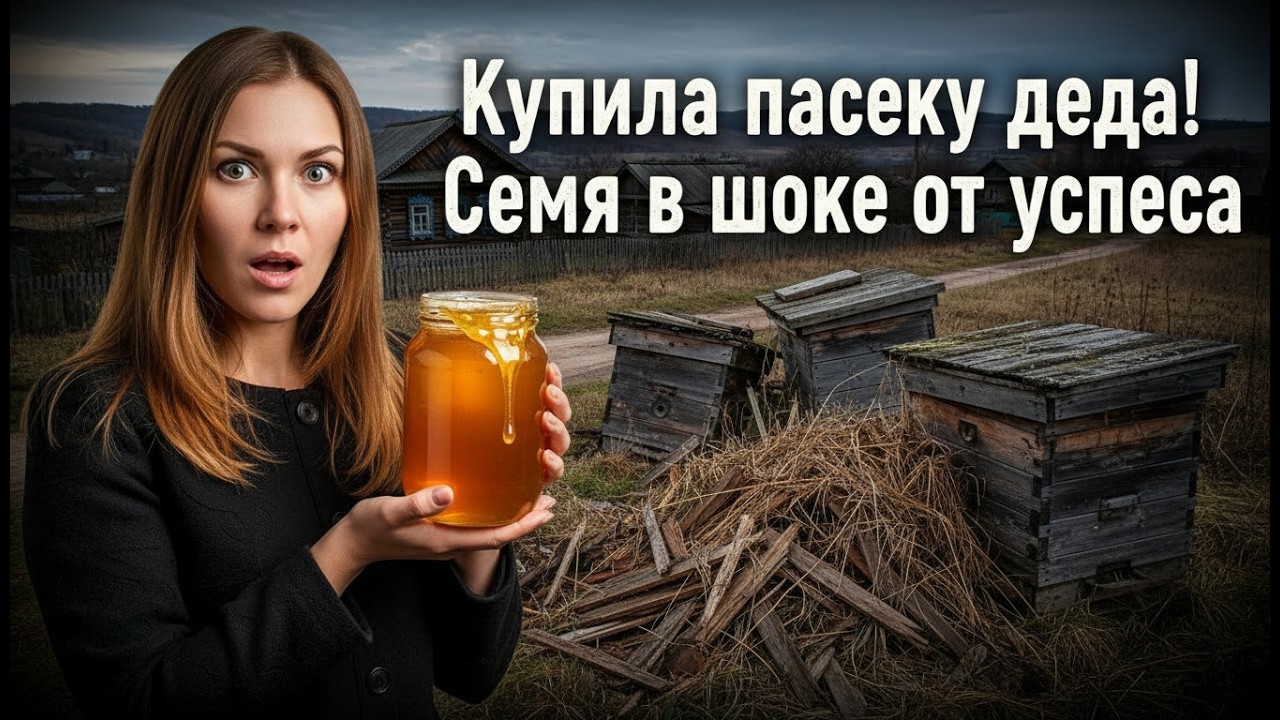 Купила пасеку деда! Семья в шоке от успеха