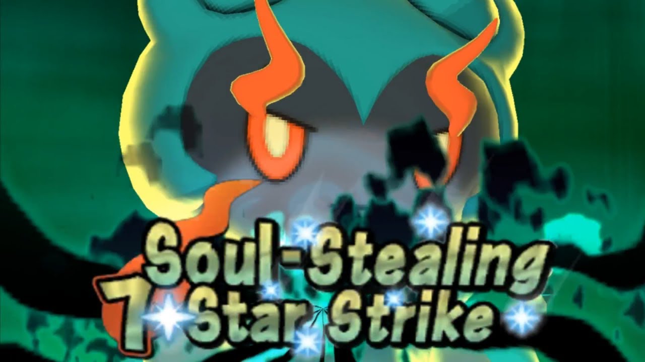 Marshadow Z Move! Soul Stealing 7 Star Strike! (1080p)