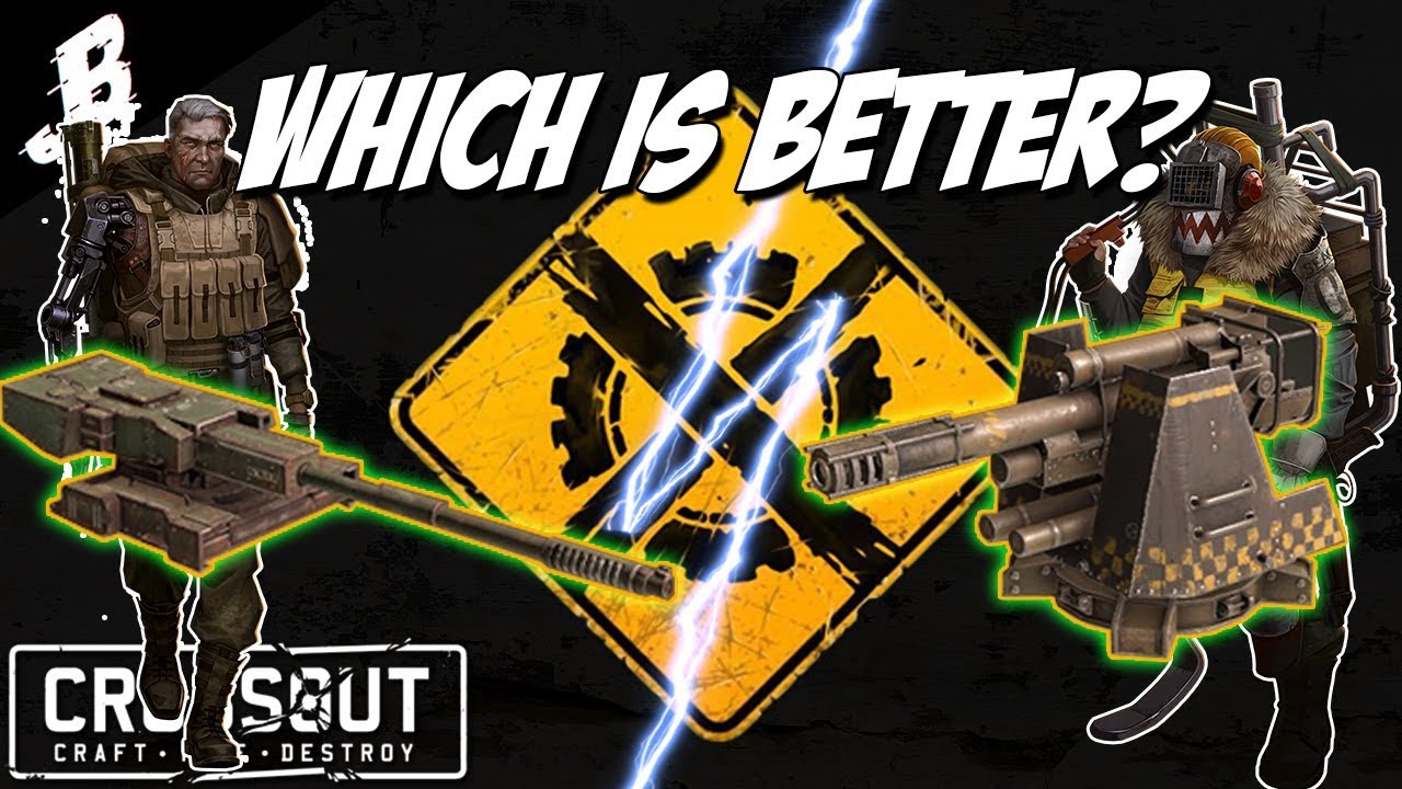 Which is better the Mammoth or the Tsunami Cannon? - Crossout Gameplay