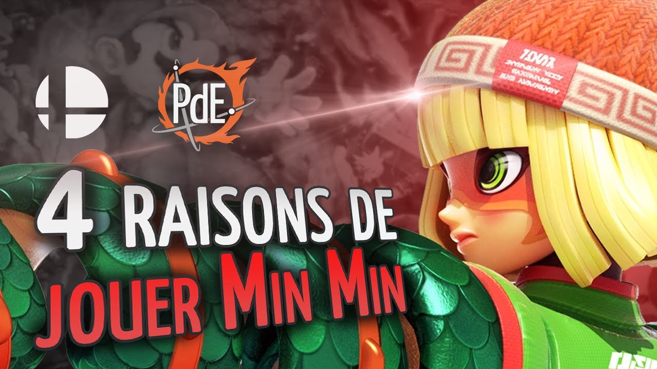 4 RAISONS de JOUER MIN MIN dans SMASH ULTIMATE