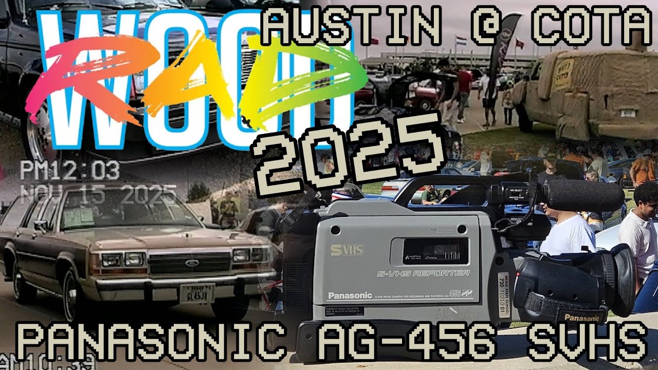 RadWood Austin @ CoTA 2025! Recorded via SUPER VHS!