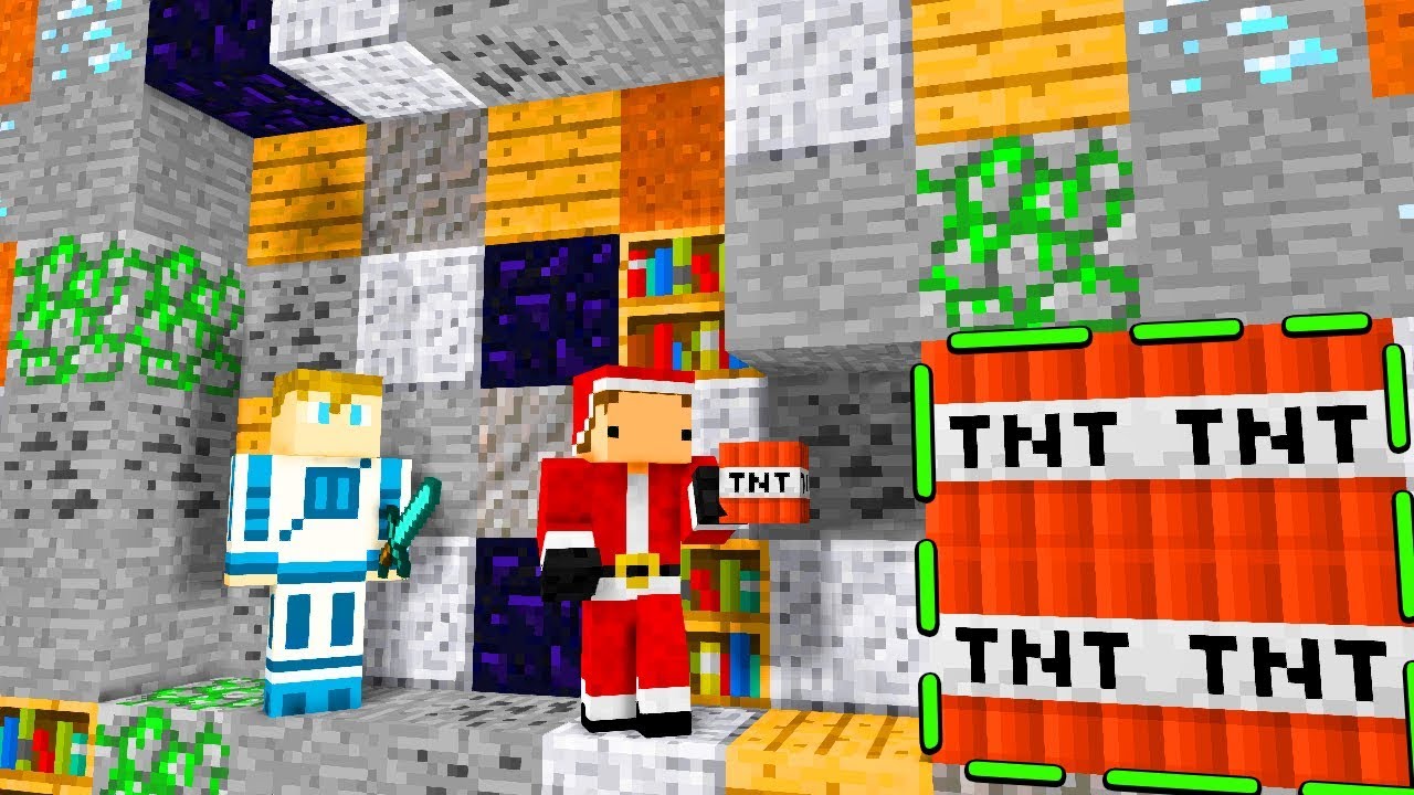 BITWA NA TNT POD ZIEMIĄ! Minecraft MWK & DOKNES