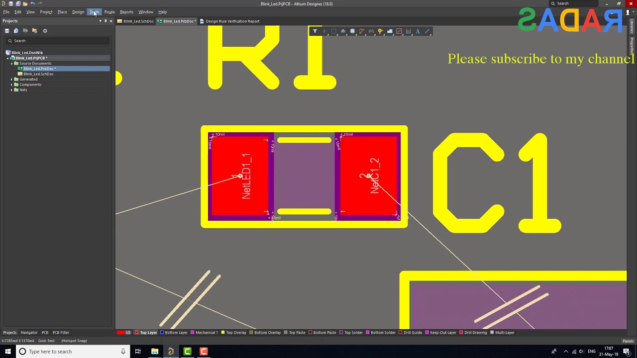 8.3 Tutorial Fix Error Silk To Solder Mask Clearance Altium Designer