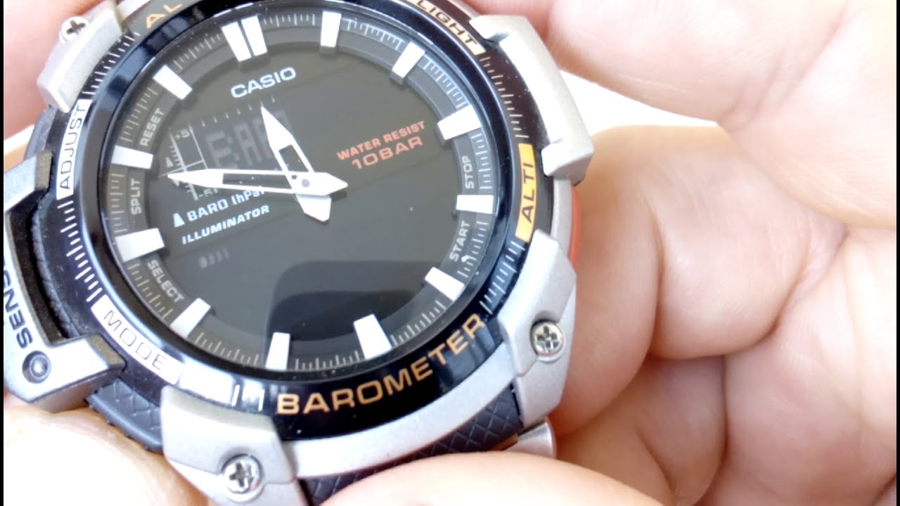 SGW-450HD-1B CASIO БАРОМЕТР