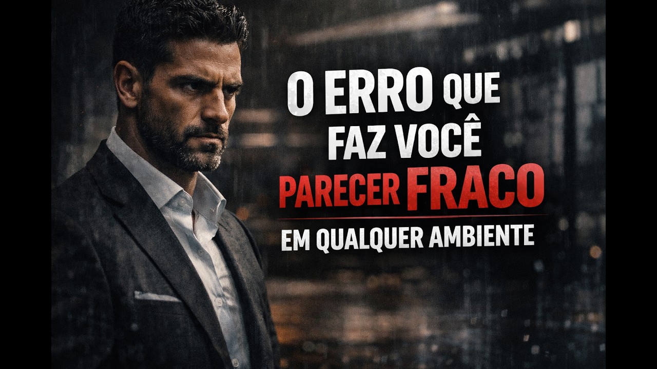 O Erro Que Faz Você Parecer Fraco em Qualquer Ambiente (Pare de Fazer Isso)