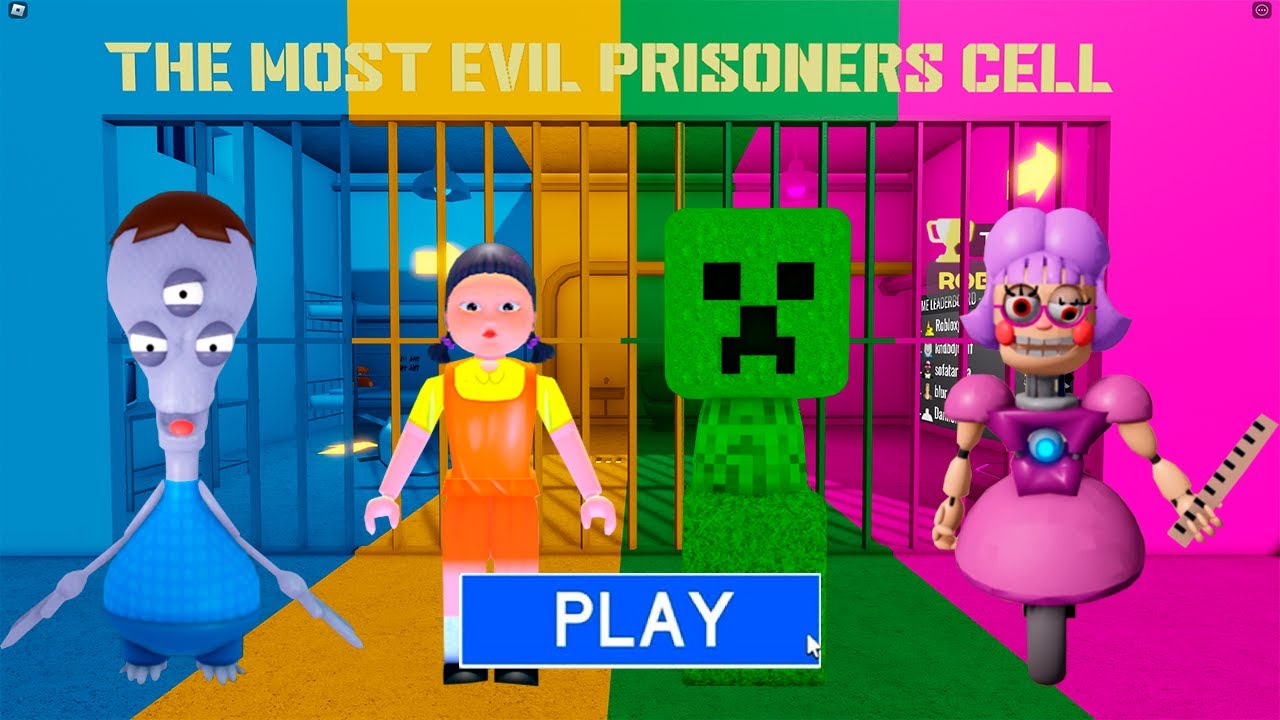ALIEN VS SQUID GAME DOLL VS CREEPER VS ANI-TRON? OBBY Full Gameplay #roblox
