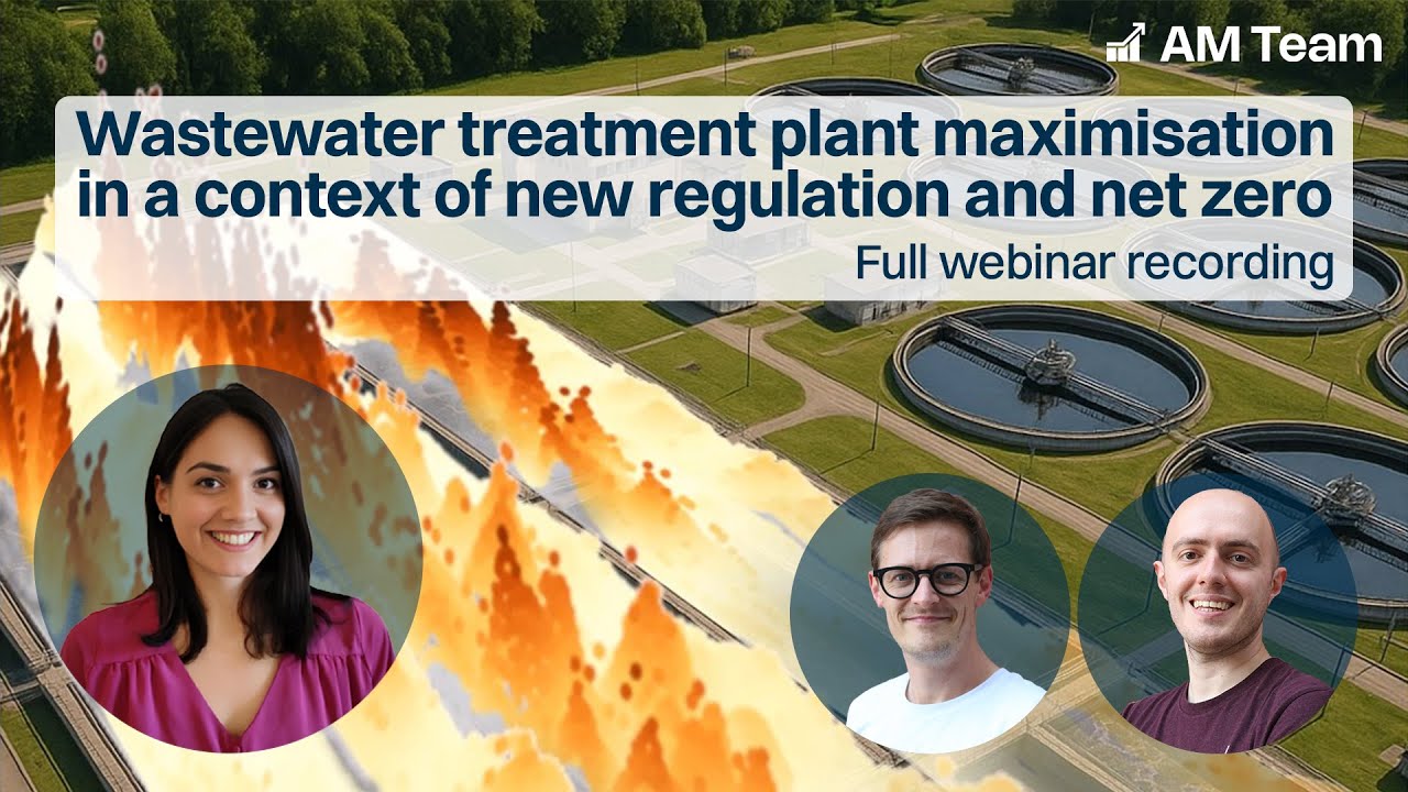 Webinar | Wastewater treatment plant maximisation in a context of new regulation and net zero