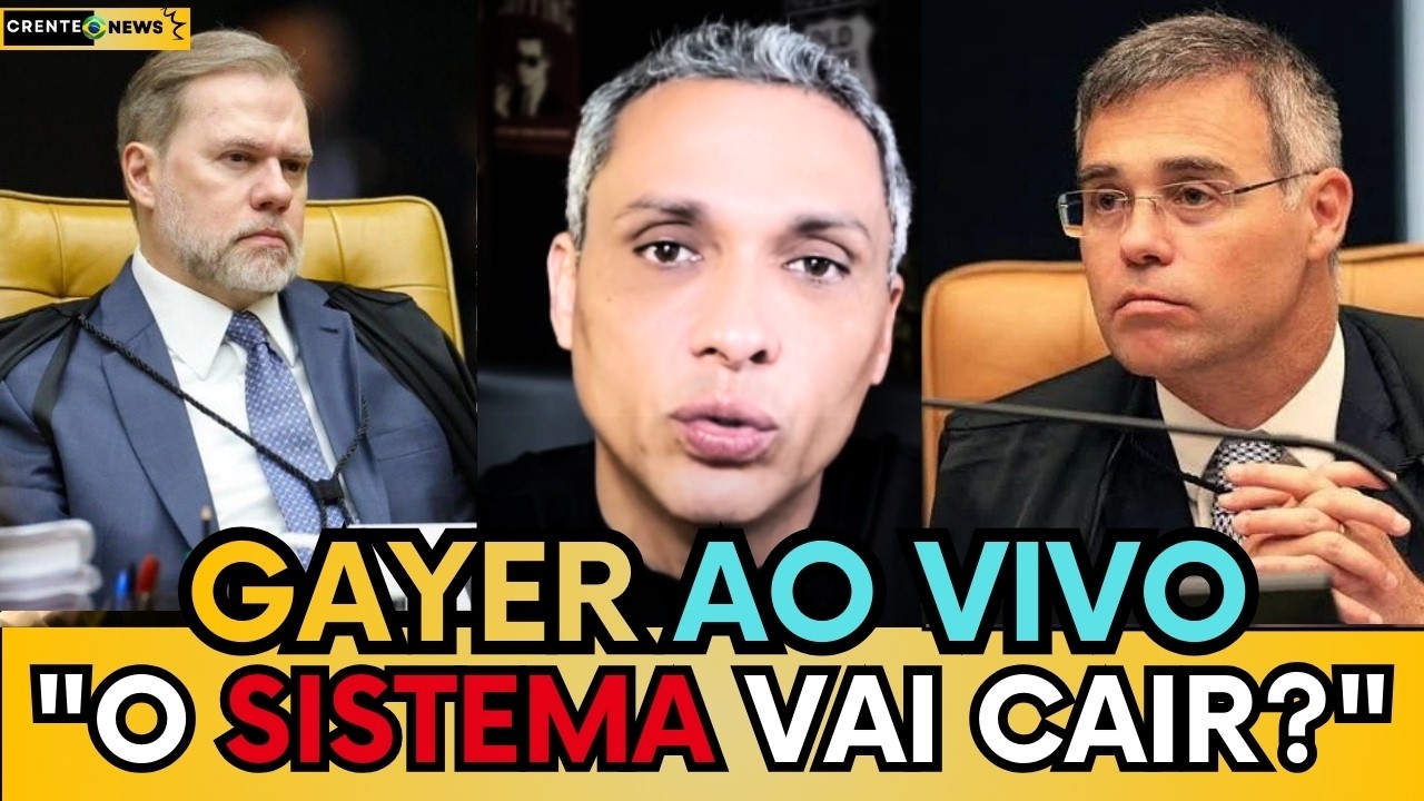 🚨 GAYER AO VIVO:ANDRÉ MENDONÇA GANHA PROTAGONISMO NO STF E MUDA EQUILÍBRIO INTERNO - ASSISTA AGORA