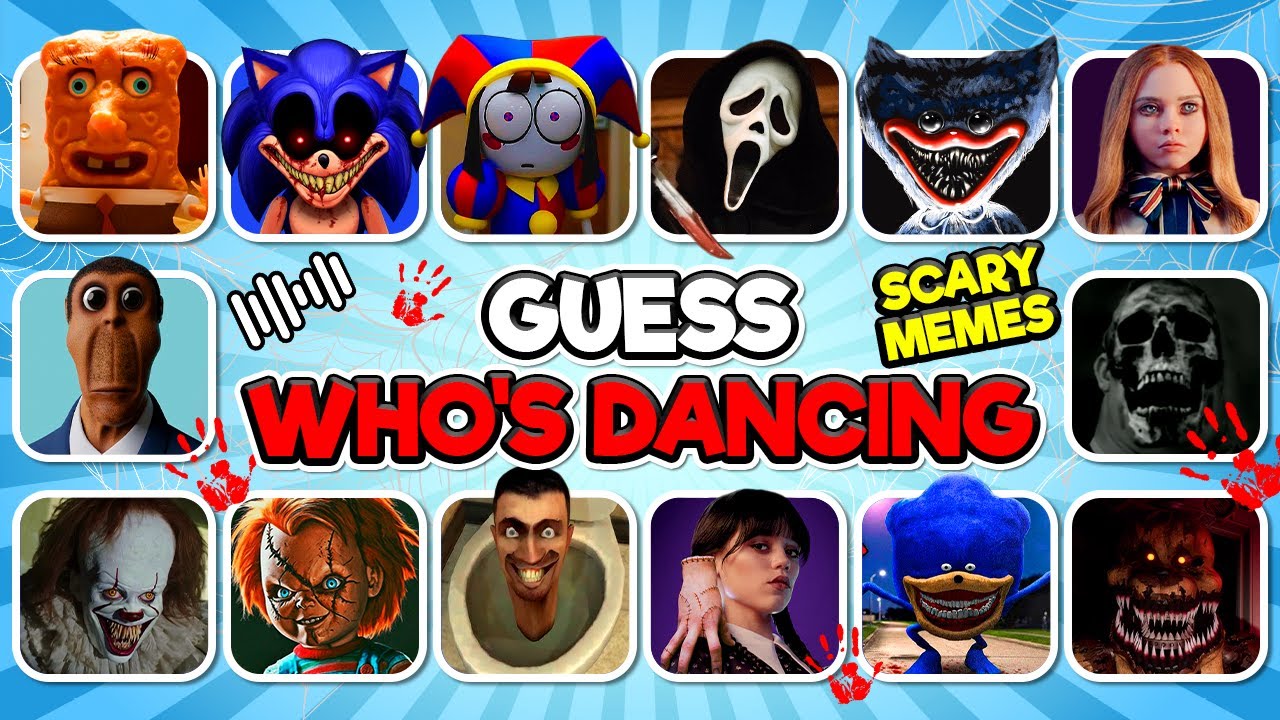 Guess Who’s Dancing and Singing Scary Meme