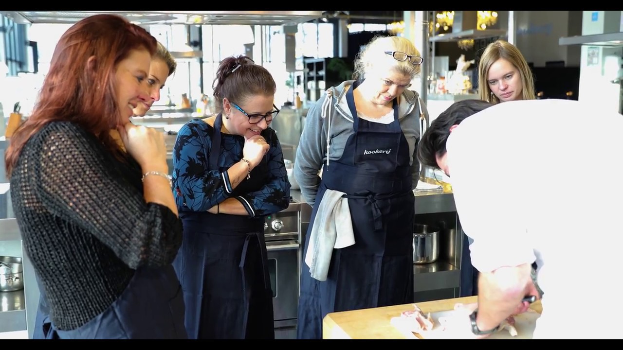 Kookerij Culinary College het maken van een Galantine