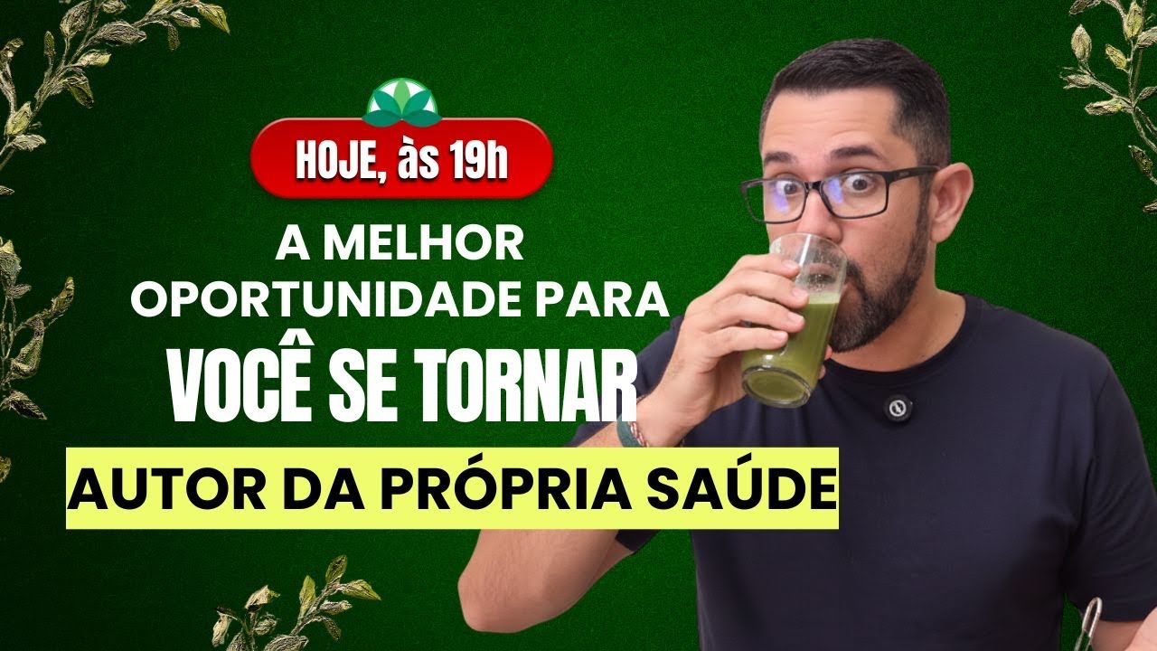A MELHOR Oportunidade de 2026 para você se tornar Autor da Própria Saúde
