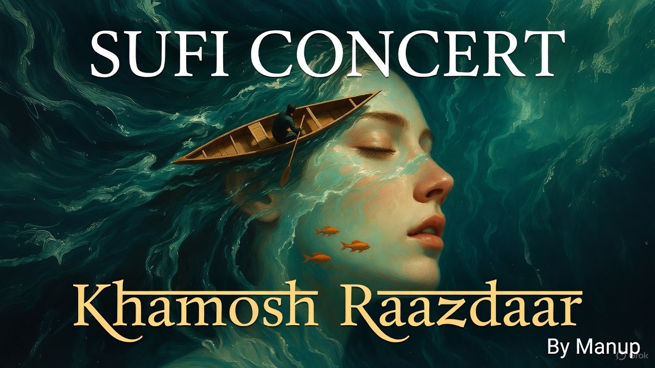 ख़ामोश राज़दार | Khamosh Raazdaar | Official Sufi Qawwali | Soulful Urdu Song | Manup Kavi And Kural
