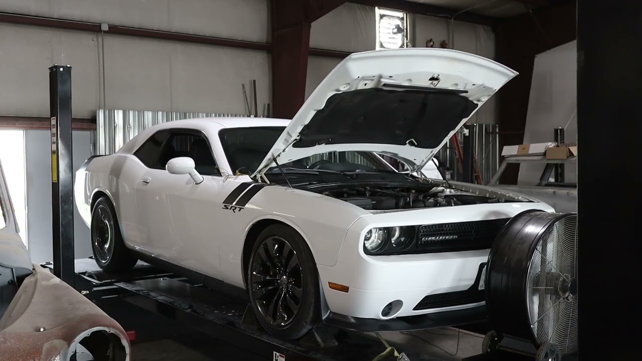 Cold Air intake scat pack Challenger dyno