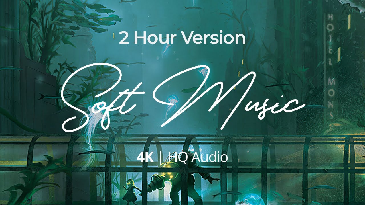 2 Hour Loop - Back To Rapture - Underwater Bioshock Inspired Ambient Experience | 4K Water Nature