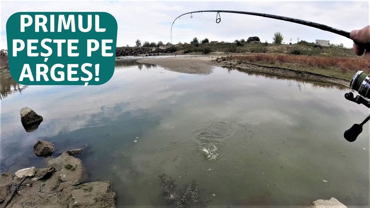 PRIMUL meu PESCUIT pe ARGES Cu Morse Spinning