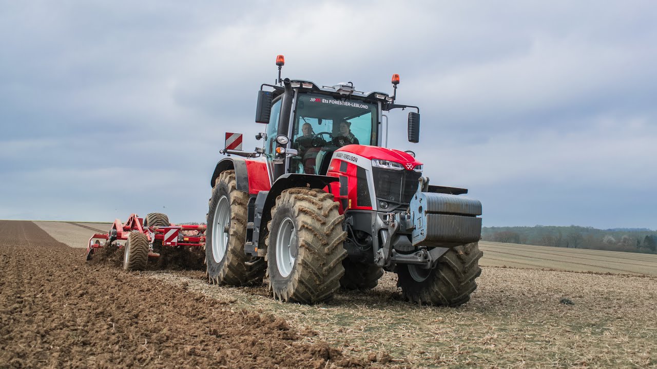 MASSEY FERGUSON 8S265 & HORSCH TERRANO 5.3GX!! 👌