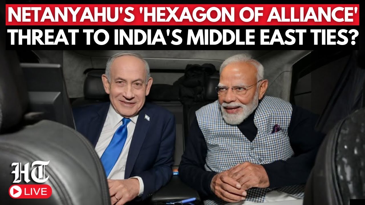 PM Modi Israel Visit LIVE | &lsquo;Hexagon Alliance&rsquo; & India&rsquo;s Middle East Strategy Explained | Netanyahu
