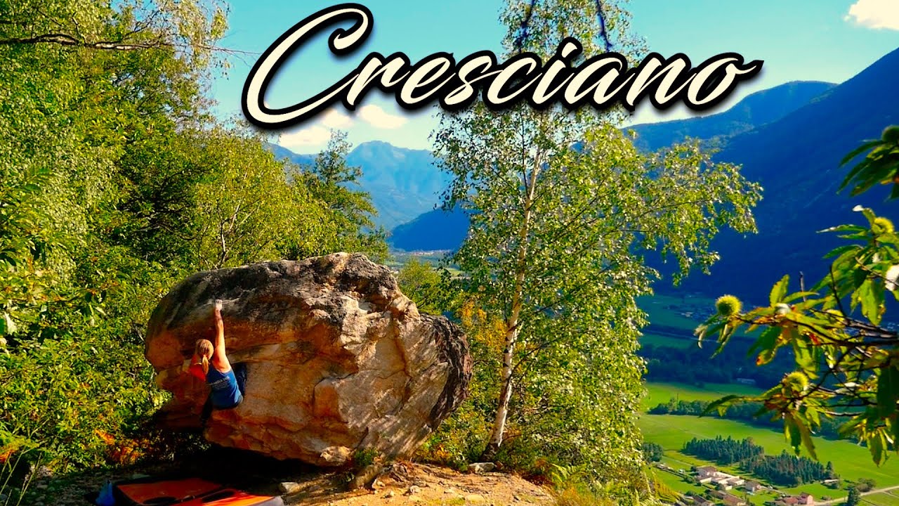 Cresciano / Swiss Granite Bouldering / 6a - 7c+