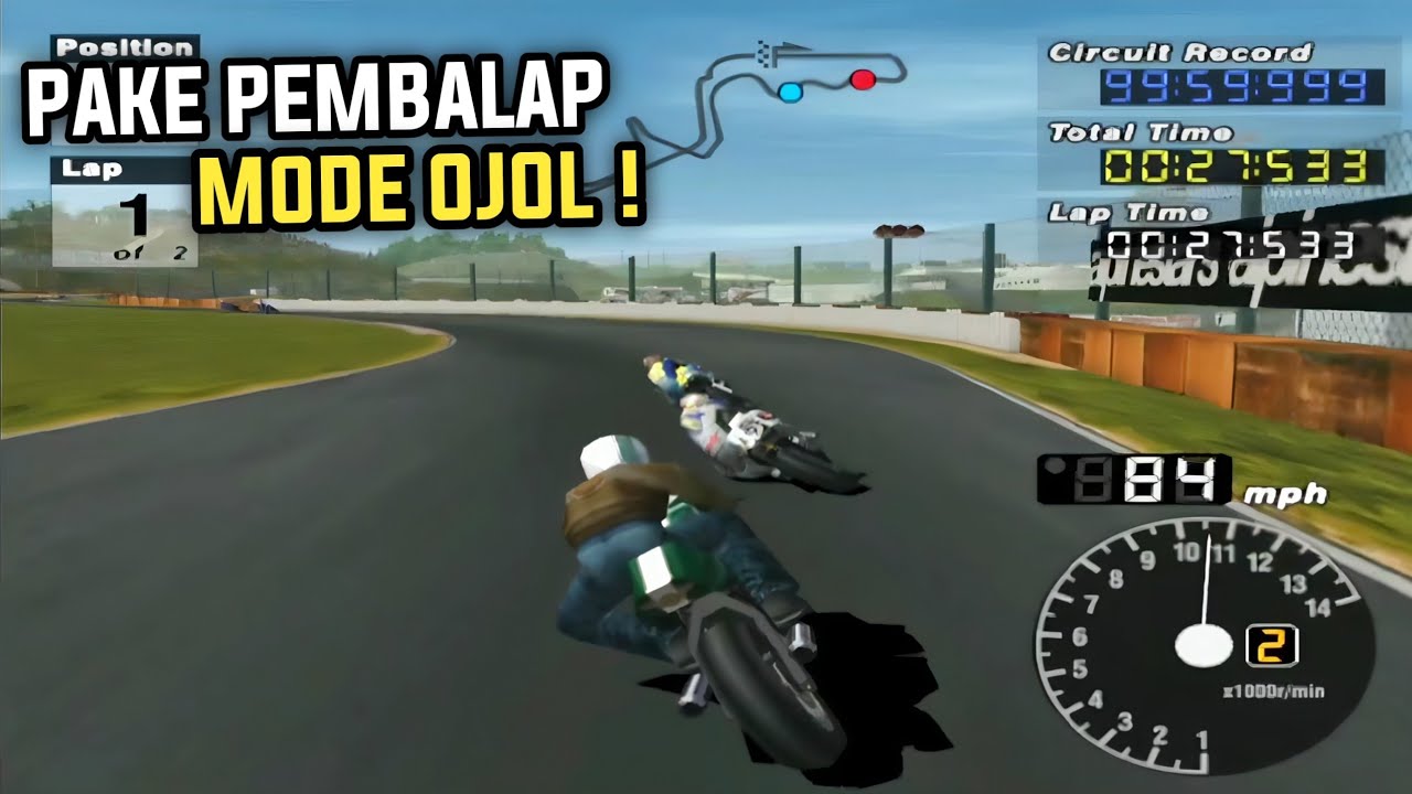 Nyoba Main MotoGP 3 Era Prime Rossi Bersama Honda - MotoGP 3 PS2