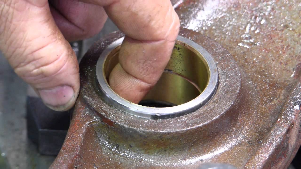 Ferguson TEA20 Front Axle Pivot Bush Upgrade
