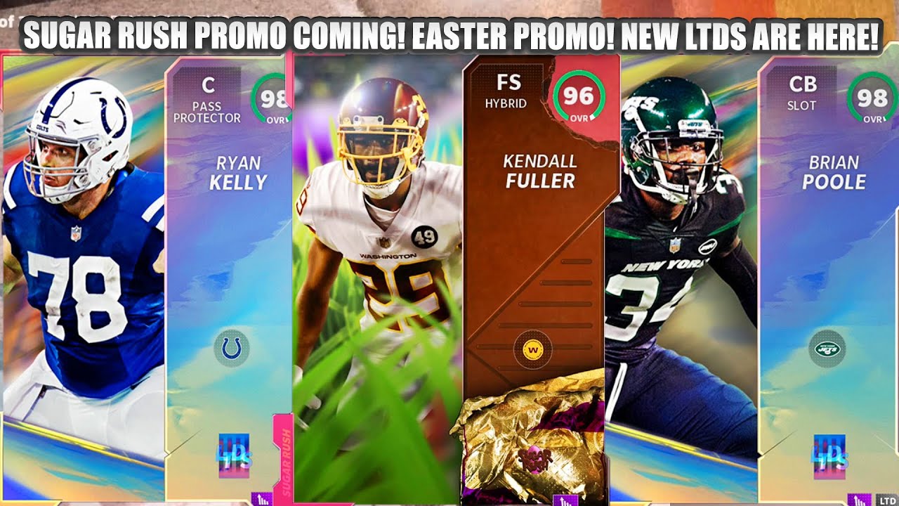 SUGAR RUSH PROMO REVEALED! EASTER PROMO SPECIAL STREAM! 96 KENDALL FULLER! NEW LTD'S! | MADDEN 21