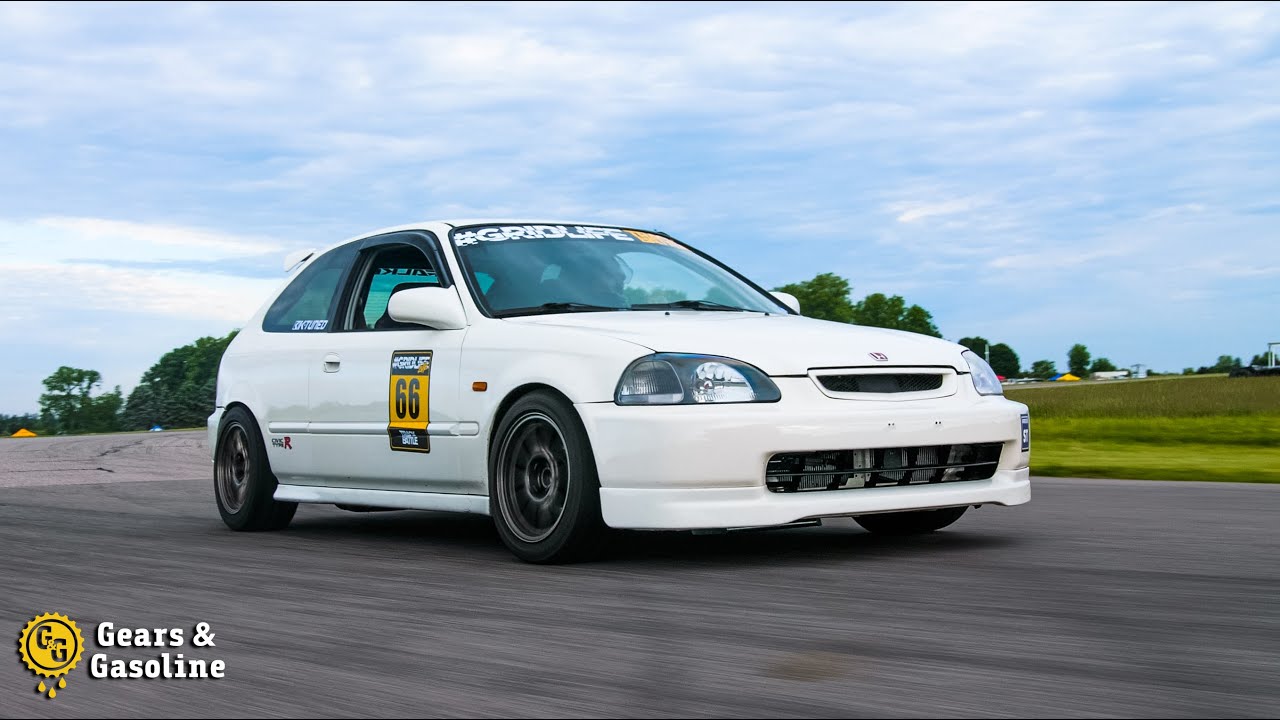 K-Swap Civic наконец-то выходит на трассу! — Начало весеннего сезона в Gridlife