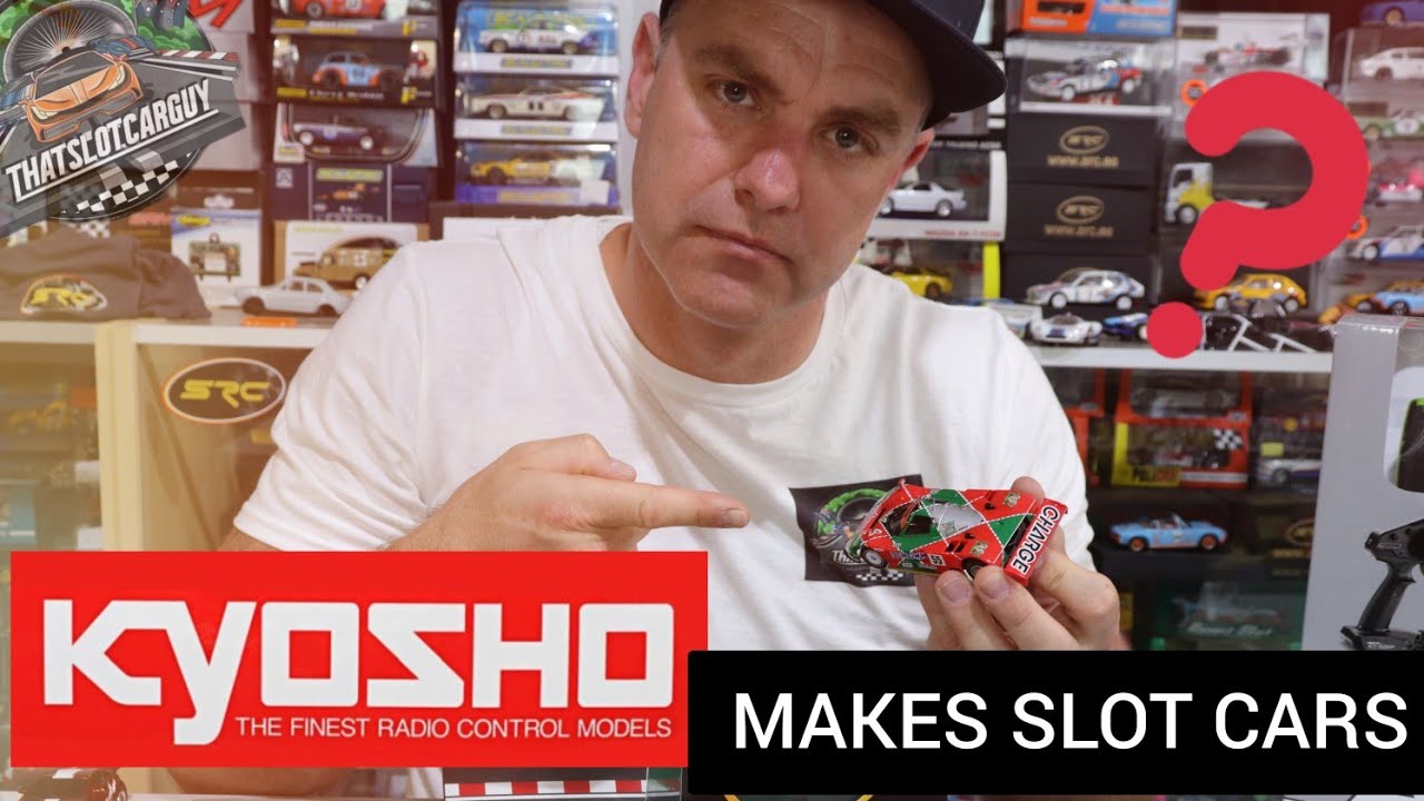 KYOSHO MAKES SLOT CARS? THE MAZDA 787B BY KYOSHO