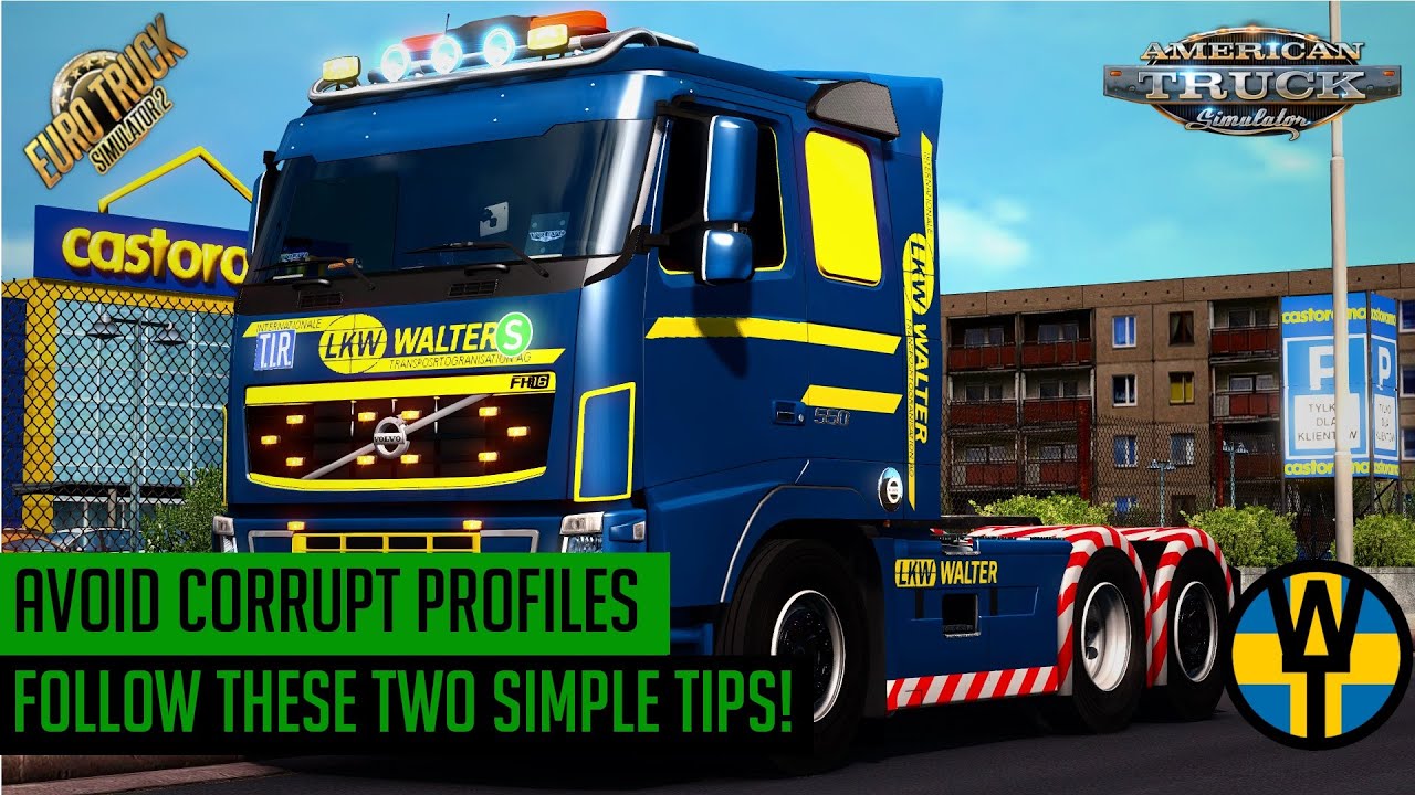 How to keep your ETS2 and ATS profiles forever without worrying about breaking or corrupting them