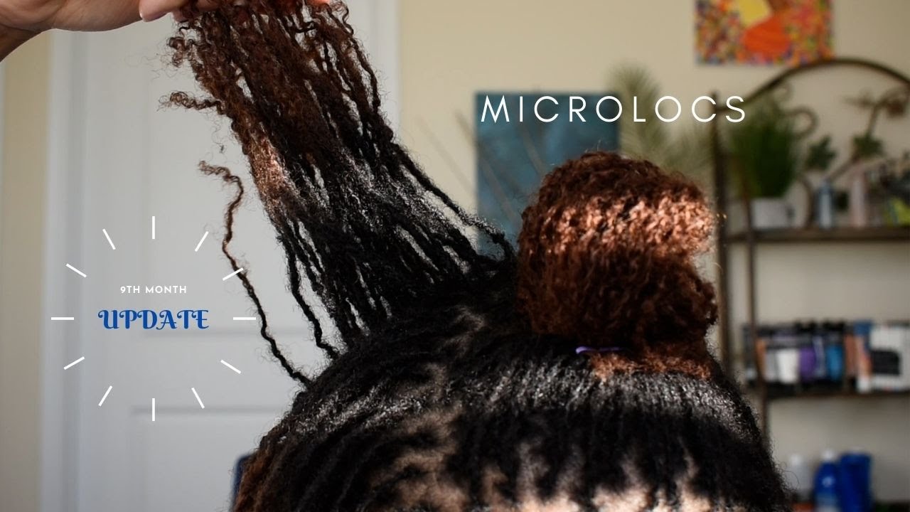 DIY Microlocs Journey- 9th Month Update! | Loc Extensions?!! | Naetorious Locs