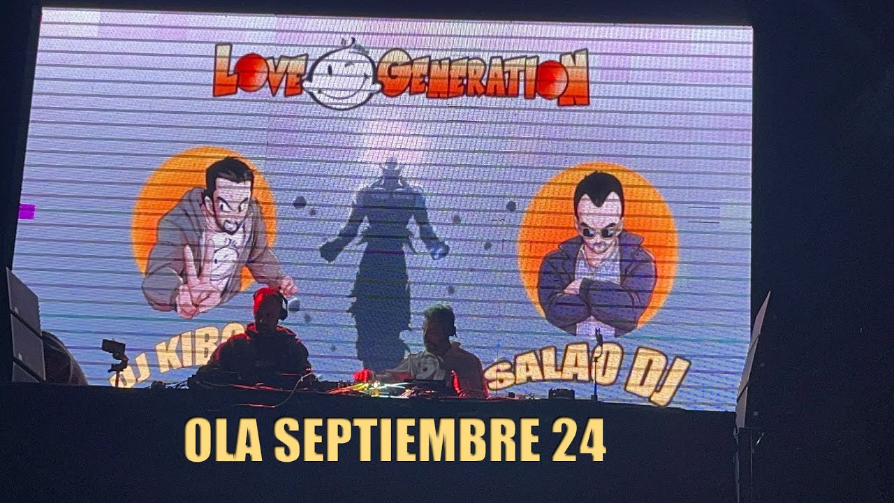 Ola Septiembre 2024 Sonido Directo #trescantos Lovegeneration: Dj kibou SalaoDJ