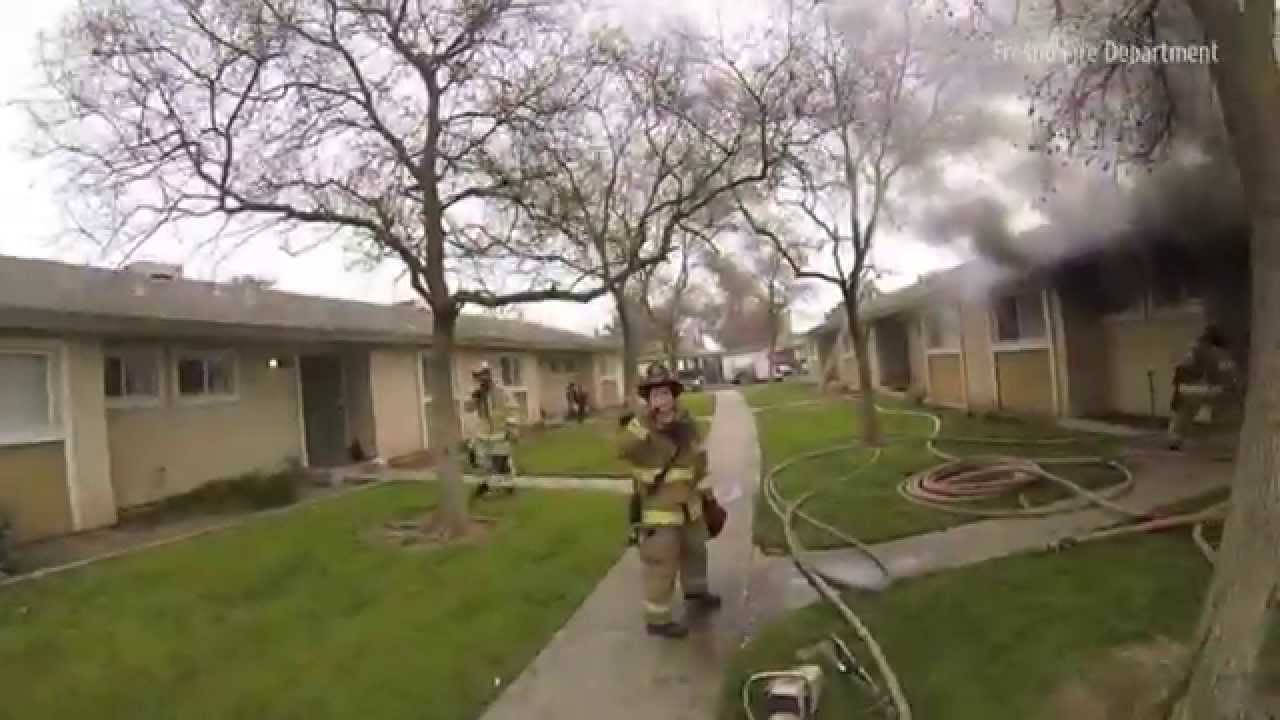 Fresno Firefighters Rescue Children From Blaze