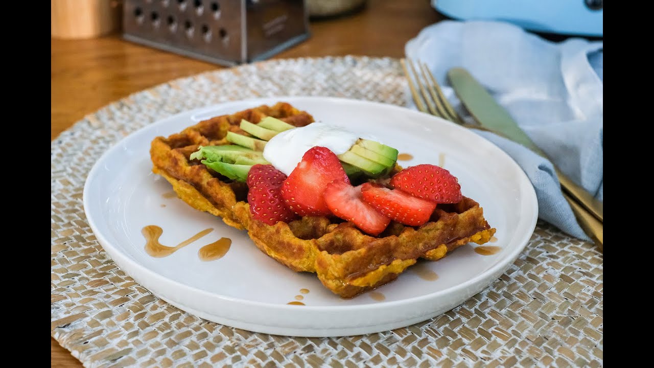 Steffi's Healthy Pleasures- Zoete Aardappelwafels