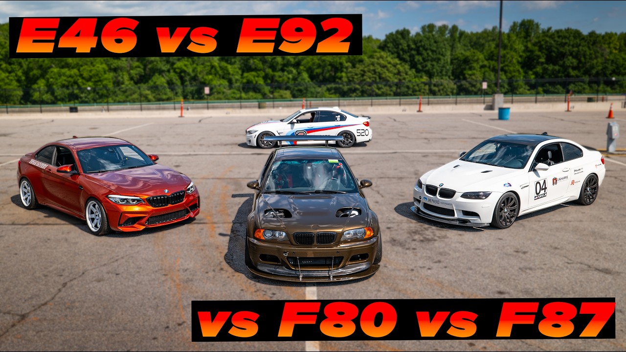 Which M Car is Fastest? - Track Tested Showdown