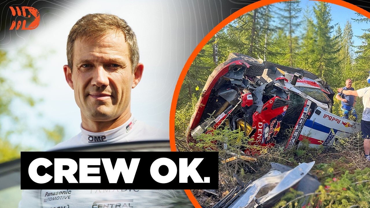 S&eacute;bastien Ogier Rally Finland Crash Explained